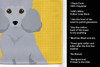 Summer Sunflowers Toy Silver Poodle Kitchen Towel Dish Cloths product image at NuMercy 5
