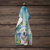Great Pyrenees Luau Kitchen Towel Dish Cloths product image at NuMercy 4
