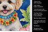 Maltipoo Luau Kitchen Towel Dish Cloths product image at NuMercy 5