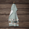 Red and White Shih Tzu in the Kitchen Kitchen Towel Dish Cloths product image at NuMercy 4