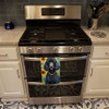 Black Poodle in Sunflowers Kitchen Towel Dish Cloths DAC6138 product image at NuMercy 3