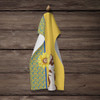 Summer Sunflowers Red Siberian Husky Kitchen Towel Dish Cloths product image at NuMercy 4