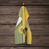 Summer Sunflowers Black Great Dane Kitchen Towel Dish Cloths product image at NuMercy 4