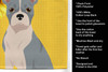 Summer Sunflowers Blue Boston Terrier Kitchen Towel Dish Cloths product image at NuMercy 5