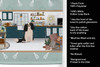 Tricolor Cavalier Spaniel in the Kitchen Kitchen Towel Dish Cloths product image at NuMercy 5