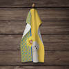 Summer Sunflowers Bichon Frise Kitchen Towel Dish Cloths product image at NuMercy 4