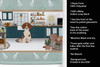 Red Piebald Dachshund in the Kitchen Kitchen Towel Dish Cloths product image at NuMercy 5