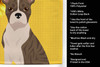 Summer Sunflowers Brindle Boston Terrier Kitchen Towel Dish Cloths product image at NuMercy 5