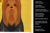 Summer Sunflowers Black and Tan Full Coat Yorkshire Terrier Kitchen Towel Dish Cloths product image at NuMercy 5