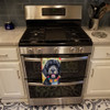 Portuguese Water Dog Luau Kitchen Towel Dish Cloths product image at NuMercy 3