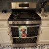 Rhodesian Ridgeback Luau Kitchen Towel Dish Cloths product image at NuMercy 3