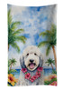 Komondor Luau Kitchen Towel Dish Cloths product image at NuMercy