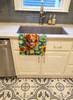 Nova Scotia Duck Toller in Sunflowers Kitchen Towel Dish Cloths product image at NuMercy 2