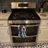 Bluetick Coonhound in Sunflowers Kitchen Towel Dish Cloths product image at NuMercy 3