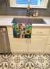 Greyhound in Sunflowers Kitchen Towel Dish Cloths DAC6095 product image at NuMercy 2
