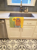 Summer Sunflowers Blue and Tan Full Coat Yorkshire Terrier Kitchen Towel Dish Cloths product image at NuMercy 2