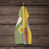 Summer Sunflowers Blue and Tan Full Coat Yorkshire Terrier Kitchen Towel Dish Cloths product image at NuMercy 4