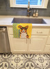Summer Sunflowers Sable Pembroke Corgi Kitchen Towel Dish Cloths product image at NuMercy 2