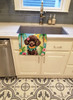 Chocolate Poodle Luau Kitchen Towel Dish Cloths DAC6500 product image at NuMercy 2