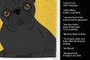 Summer Sunflowers Black Pug Kitchen Towel Dish Cloths product image at NuMercy 5