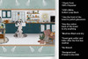 Harlequin Great Dane in the Kitchen Kitchen Towel Dish Cloths product image at NuMercy 5