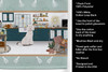 Standard White Poodle in the Kitchen Kitchen Towel Dish Cloths product image at NuMercy 5