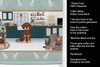 Chocolate and Cream Dachshund in the Kitchen Kitchen Towel Dish Cloths product image at NuMercy 5