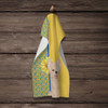 Summer Sunflowers Longhaired Cream Chihuahua Kitchen Towel Dish Cloths product image at NuMercy 4