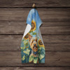 Silky Terrier in Sunflowers Kitchen Towel Dish Cloths product image at NuMercy 4