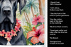Great Dane Luau Kitchen Towel Dish Cloths DAC6445 product image at NuMercy 5