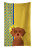 Summer Sunflowers Wirehair Red Dachshund Kitchen Towel Dish Cloths product image at NuMercy