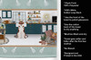 Red Siberian Husky in the Kitchen Kitchen Towel Dish Cloths product image at NuMercy 5
