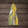 Summer Sunflowers Longhaired Blue and White Chihuahua Kitchen Towel Dish Cloths product image at NuMercy 4