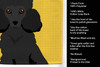 Summer Sunflowers Toy Black Poodle Kitchen Towel Dish Cloths product image at NuMercy 5
