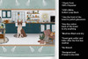 Red Boston Terrier in the Kitchen Kitchen Towel Dish Cloths product image at NuMercy 5