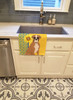 Summer Sunflowers Natural Eared Fawn Boxer Kitchen Towel Dish Cloths product image at NuMercy 2