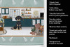 Black and Cream Dachshund in the Kitchen Kitchen Towel Dish Cloths product image at NuMercy 5
