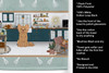 Longhaired Gold Chihuahua in the Kitchen Kitchen Towel Dish Cloths product image at NuMercy 5