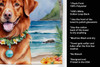 Nova Scotia Duck Tolling Retriever Luau Kitchen Towel Dish Cloths product image at NuMercy 5