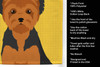 Summer Sunflowers Black and Tan Puppy Cut Yorkshire Terrier Kitchen Towel Dish Cloths product image at NuMercy 5