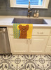 Summer Sunflowers Longhaired Red Chihuahua Kitchen Towel Dish Cloths product image at NuMercy 2