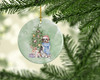 Australian Shepherd Christmas Presents and Tree Ceramic Ornament product image at NuMercy 2