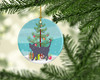Korat Cat Christmas Ceramic Ornament CK4638 product image at NuMercy 2