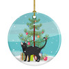 Malayan Cat Christmas Ceramic Ornament CK4651 product image at NuMercy