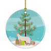 Colorpoint Longhair Cat Christmas Ceramic Ornament CK4591 product image at NuMercy