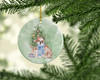 Bulldog, English Bulldog #2 Christmas Presents and Tree Ceramic Ornament product image at NuMercy 2