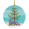 British Shorthair Cat Christmas Ceramic Ornament CK4574 product image at NuMercy