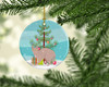 Don Sphynx Cat Christmas Ceramic Ornament CK4606 product image at NuMercy 2