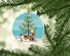 Skookum Cat Christmas Ceramic Ornament CK4717 product image at NuMercy 2