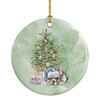 French Bulldog Black #1 Christmas Presents and Tree Ceramic Ornament product image at NuMercy